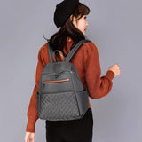 Nylon Backpack Women Large Capacity Waterproof Travel Bags