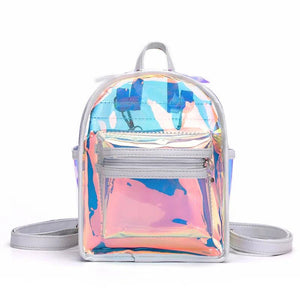 Clear PVC Jelly School Backpack for Teenage Girls