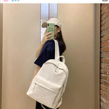 Women Nylon Backpack Teenager School Bags Female