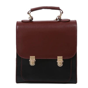 Brushed Leather Ladies Travel Backpack