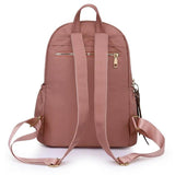 Waterproof Nylon Women Backpack College Style Travel Rucksack School Bags