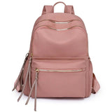 Waterproof Nylon Women Backpack College Style Travel Rucksack School Bags