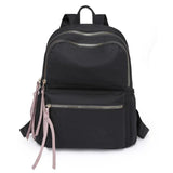 Waterproof Nylon Women Backpack College Style Travel Rucksack School Bags