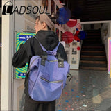 LADSOUL Girl Waterproof Backpack Large Capacity Schoolbags