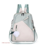 Anti-theft Nylon School Backpack for Teenager