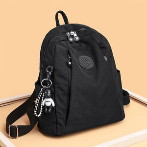 Women Backpack with Pendant Casual Travel Bagpack for Teenage Girl