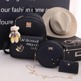 Small Fresh Backpack for Women Girls Schoolbag Campus Students