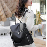 Women Backpacks Leisure Large Capacity Backpack Light Versatile Schoolbag