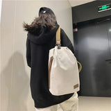 Canvas Backpack for Boys and Girls Vintage Multi-functional Backpack