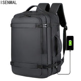 45L Rechargeable Hand-held Backpack Waterproof Business Travel Computer Backpack