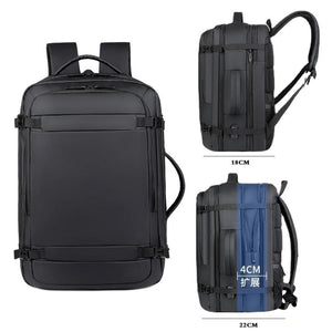 45L Rechargeable Hand-held Backpack Waterproof Business Travel Computer Backpack