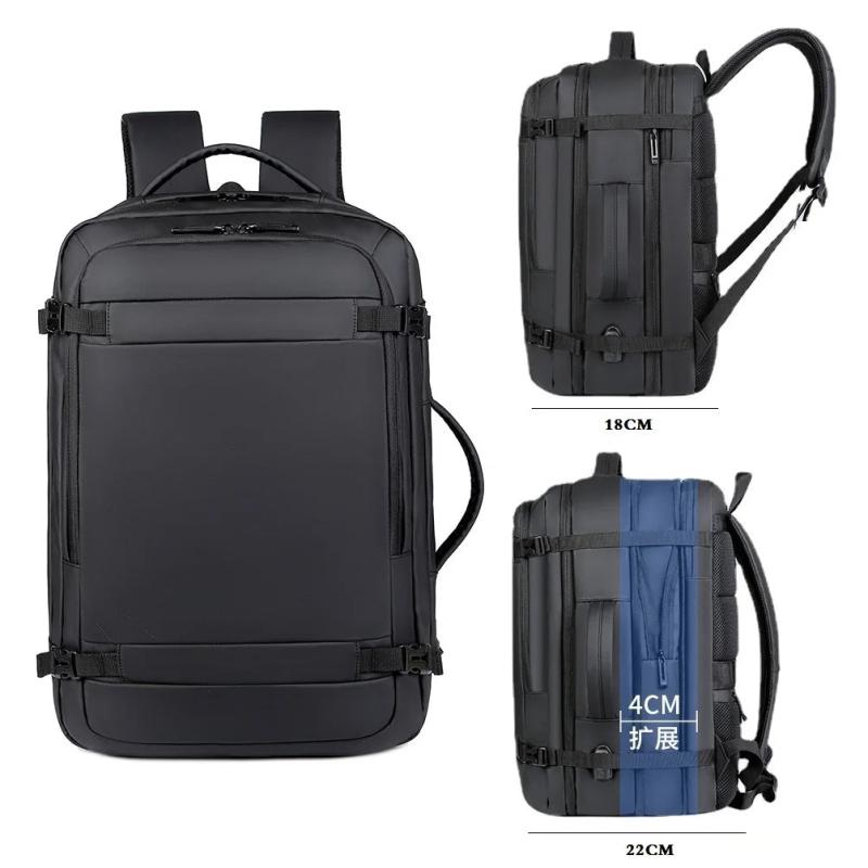 45L Rechargeable Hand-held Backpack Waterproof Business Travel Computer Backpack