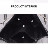 Waterproof Women Backpack Multi-function Lady Bagpacks Gray