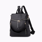 Waterproof Women Backpack Multi-function Lady Bagpacks Gray