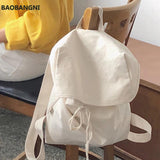 Unisex Canvas Backpack Street Rucksack Japanese Style Bag