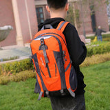 Waterproof Nylon Travel Backpack for Men and Women