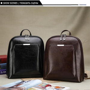 Sequined Backpack For Women Leather Backpack Female Shoulder Bags Large Capacity