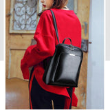 Sequined Backpack For Women Leather Backpack Female Shoulder Bags Large Capacity