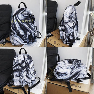 Graffiti Women Backpack Unisex School College Student Schoolbag Teenager Girls