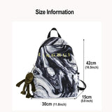 Graffiti Women Backpack Unisex School College Student Schoolbag Teenager Girls