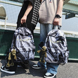 Graffiti Women Backpack Unisex School College Student Schoolbag Teenager Girls