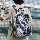 Graffiti Women Backpack Unisex School College Student Schoolbag Teenager Girls