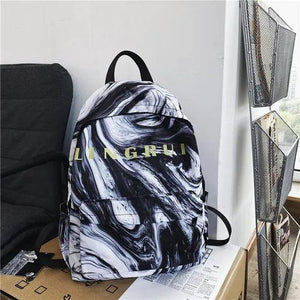 Graffiti Women Backpack Unisex School College Student Schoolbag Teenager Girls