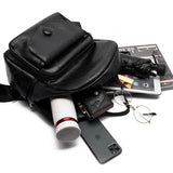 Women's Casual Leather Backpack for School Girls