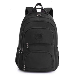 Waterproof Nylon Backpack for Women Travel Bag Large Capacity Rucksack