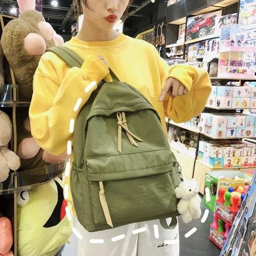 Harajuku Ulzzang College Student Backpack