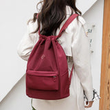 Waterproof Drawstring Backpack Large Capacity Fitness Sports Bag