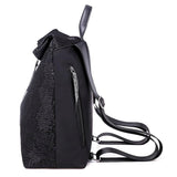 Sequin Backpack Women Oxford Cloth Travel Shoulder Bag School Bags