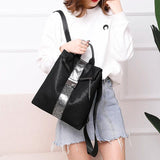 Sequin Backpack Women Oxford Cloth Travel Shoulder Bag School Bags