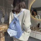 Canvas Ladies Backpacks Female Schoolbags Women School Backpack