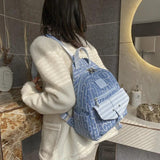 Canvas Ladies Backpacks Female Schoolbags Women School Backpack