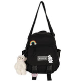 Small Women's Backpack Waterproof Nylon Japanese Casual Young G