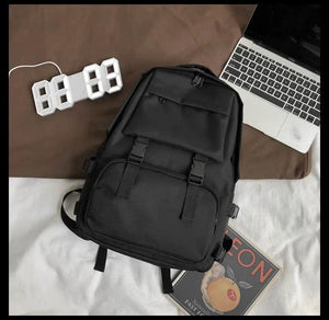 Oxford Waterproof Women Backpack College Style Schoolbag For Teenage Girls