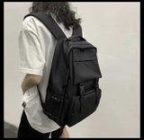 Oxford Waterproof Women Backpack College Style Schoolbag For Teenage Girls