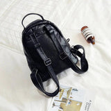 Soft Washed Leather Women Backpacks Small Backpacks for Teenage Girls Schoolbag