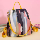 Waterproof Anti Theft Backpack for Girls School E201