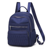 Women Travel Backpack Girls Schoolbag Soft Fabric Multi-pockets Backpack