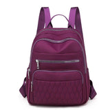 Women Travel Backpack Girls Schoolbag Soft Fabric Multi-pockets Backpack
