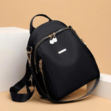 Women's Western-style Anti-theft Oxford Cloth Schoolbag
