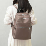 Waterproof Oxford Women Backpack Anti-theft School Bag Large Capacity