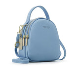 Leather Mini Backpack Wallet Ladies Handbag Shoulder Bag