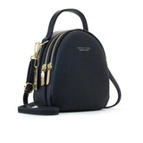Leather Mini Backpack Wallet Ladies Handbag Shoulder Bag