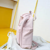 Nylon School Bags for Teenage Girls Women School Laptop Backpacks