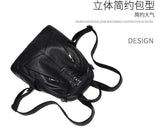 Women's Leather Backpack Casual School Bags for Teenage Girls