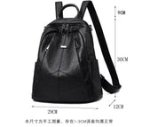 Women's Leather Backpack Casual School Bags for Teenage Girls