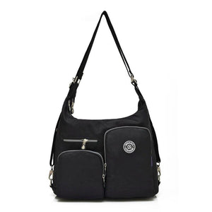 Waterproof Nylon Women Messenger Bag Double Shoulder Bag Handbags